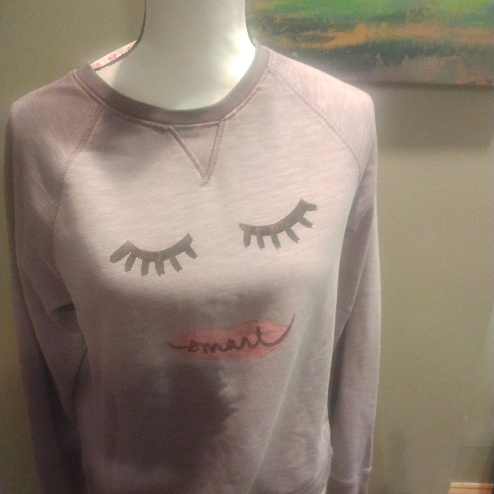 Bundle Anthropologie sweater and sweatshirt
